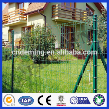 Epaisseur de revêtement PVC / PE de 0,8-1,2 mm Euro clôture (Anping Deming)